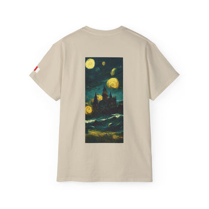 Starry Night Hogwarts Unisex Ultra Cotton Tee