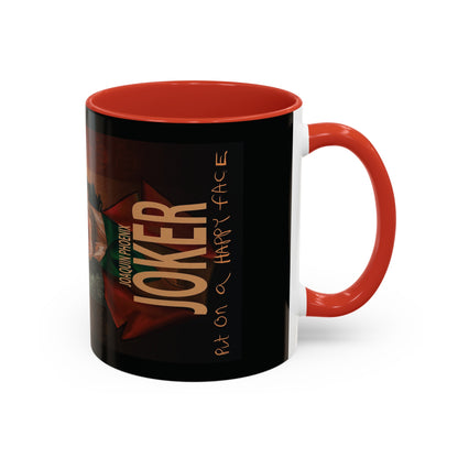 Joker Joaquin Phoenix Accent Coffee Mug, 11oz