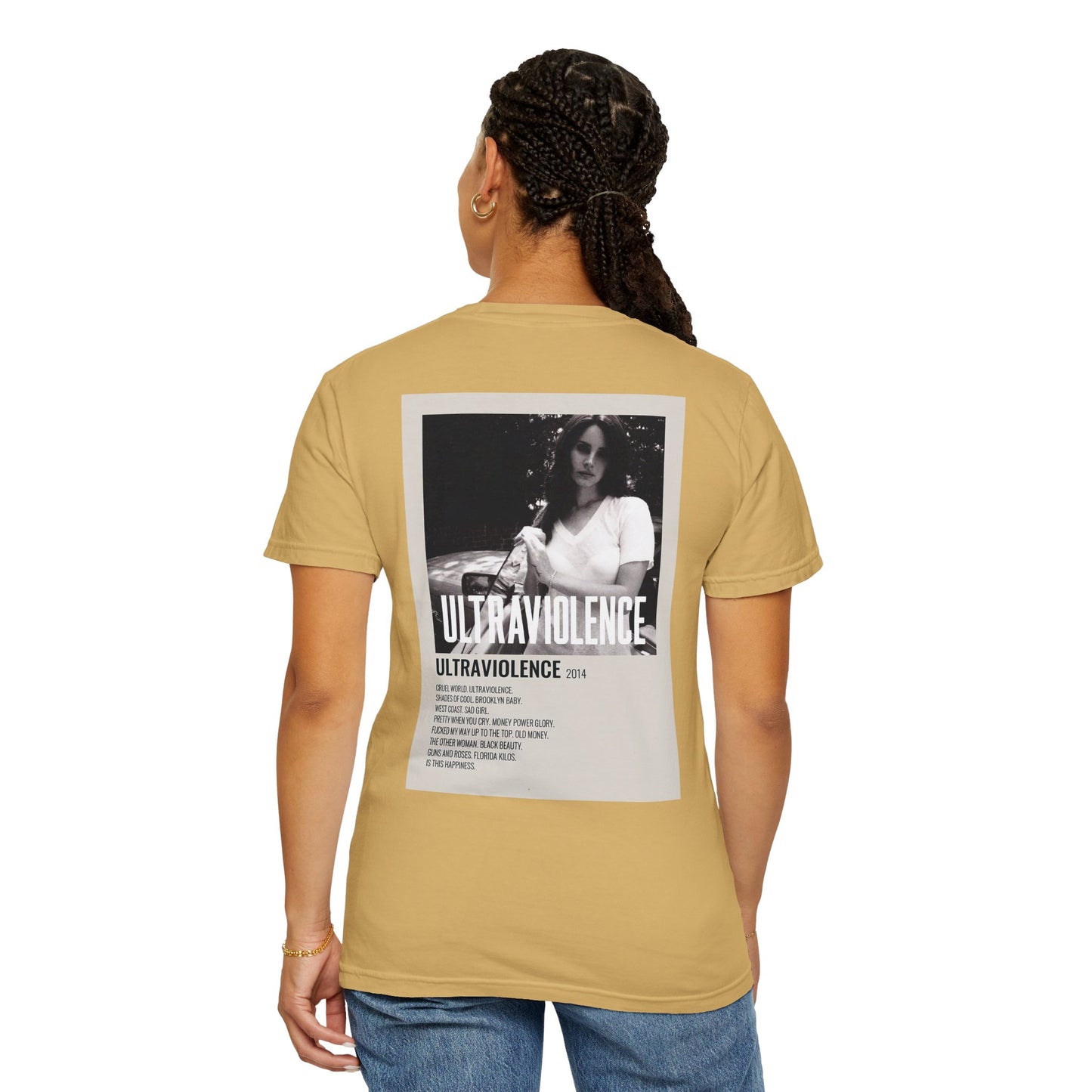 Ultraviolence by Lana Del Rey - 2014 Unisex Garment-Dyed T-shirt