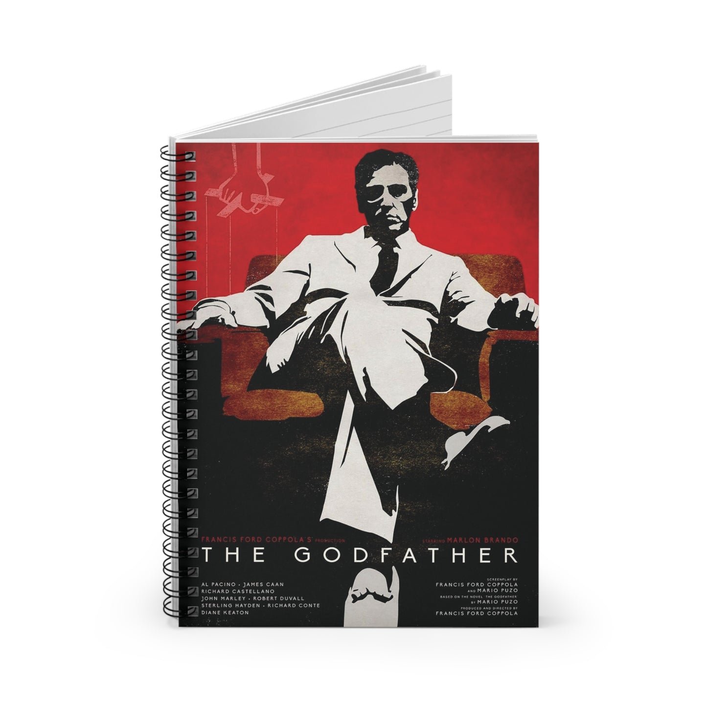 The Godfather Part II Spiral Notebook - Ruled Line