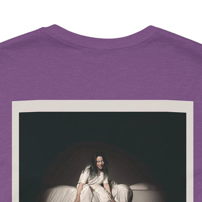 WHEN WE ALL FALL ASLEEP, WHERE DO WE GO? by Billie Eilish - 2019 Unisex Jersey Short Sleeve Tee