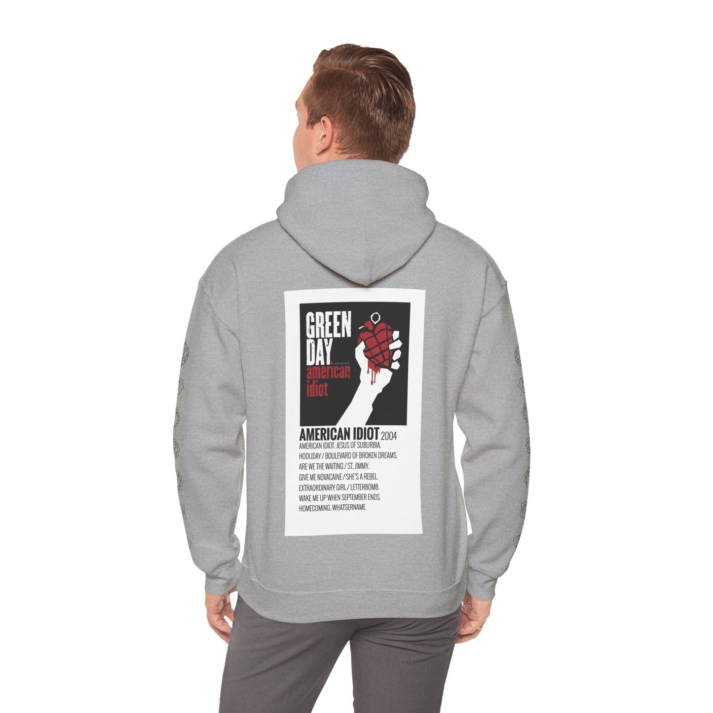 American Idiot by Green Day - 2004 Unisex Heavy Blend™ Hooded Sweatshirt