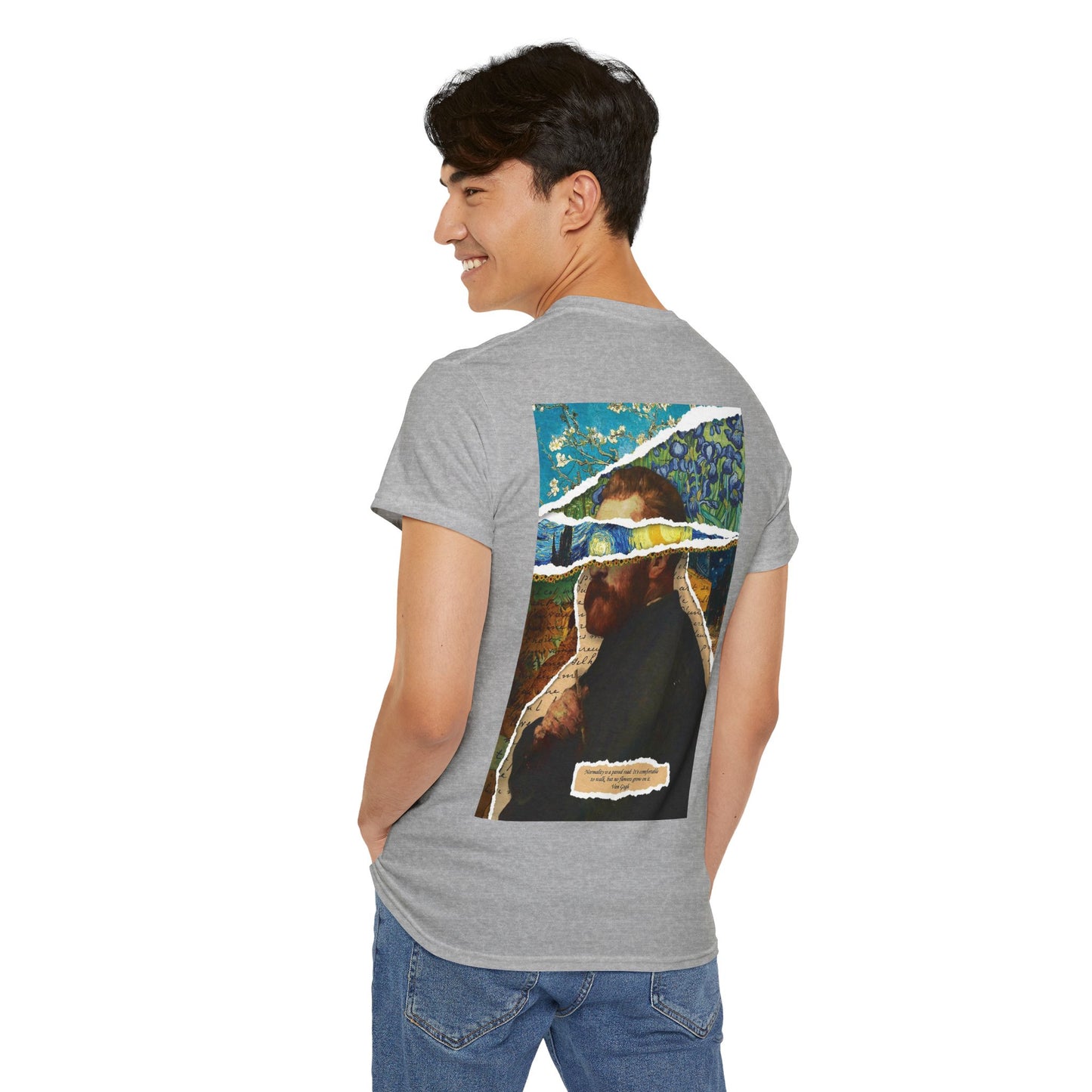 Vincent van Gogh Unisex Heavy Cotton Tee