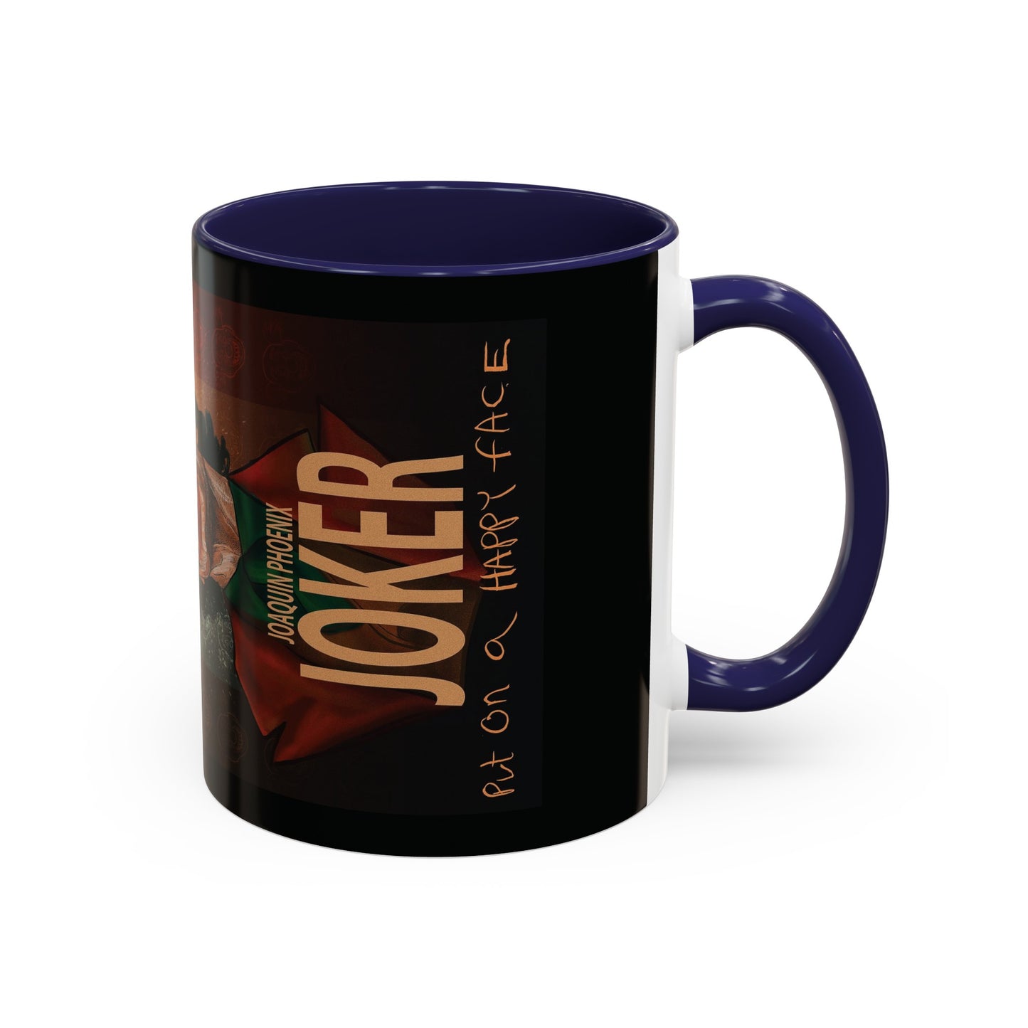 Joker Joaquin Phoenix Accent Coffee Mug, 11oz