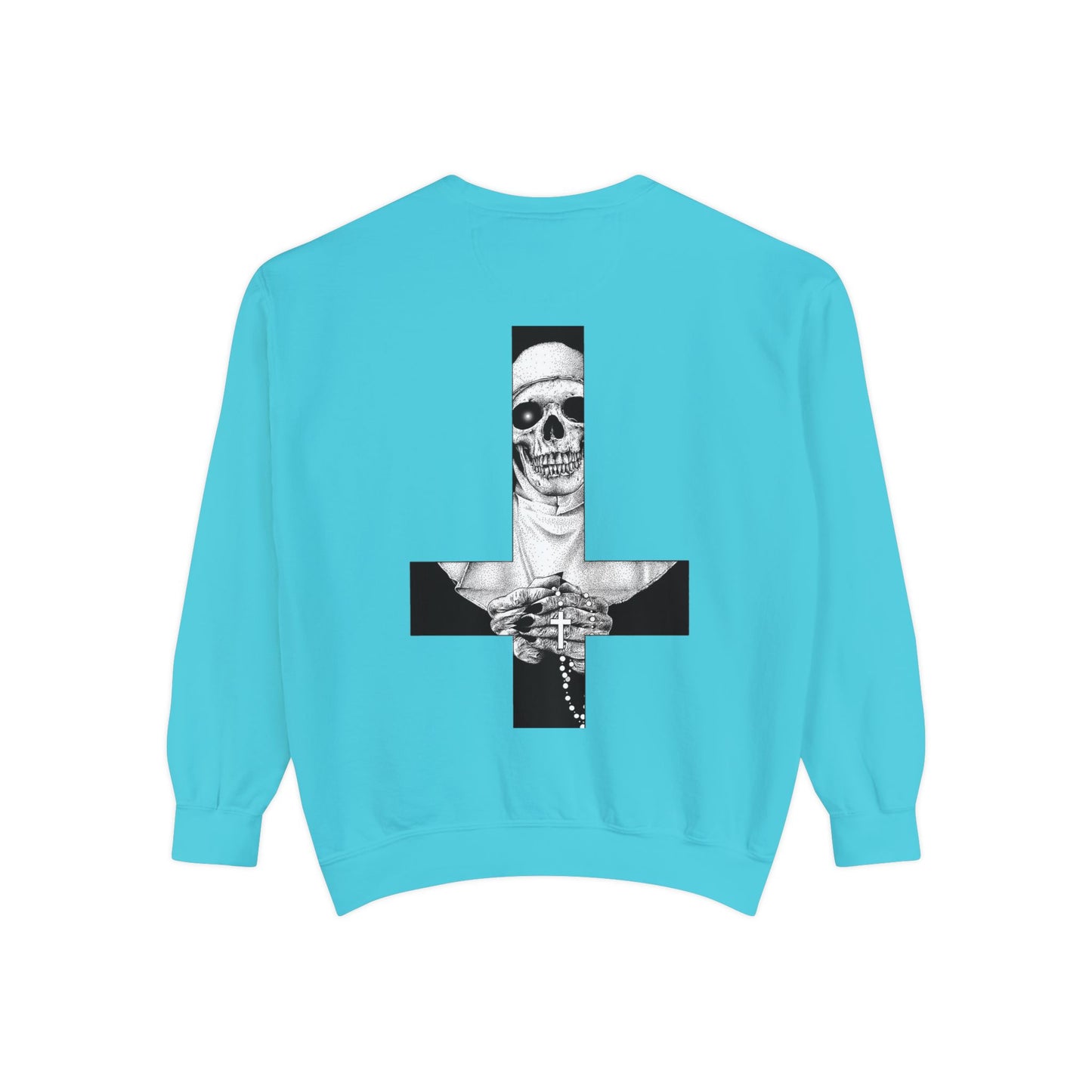 Nun Skull [1st Edition] Unisex Garment-Dyed Sweatshirt