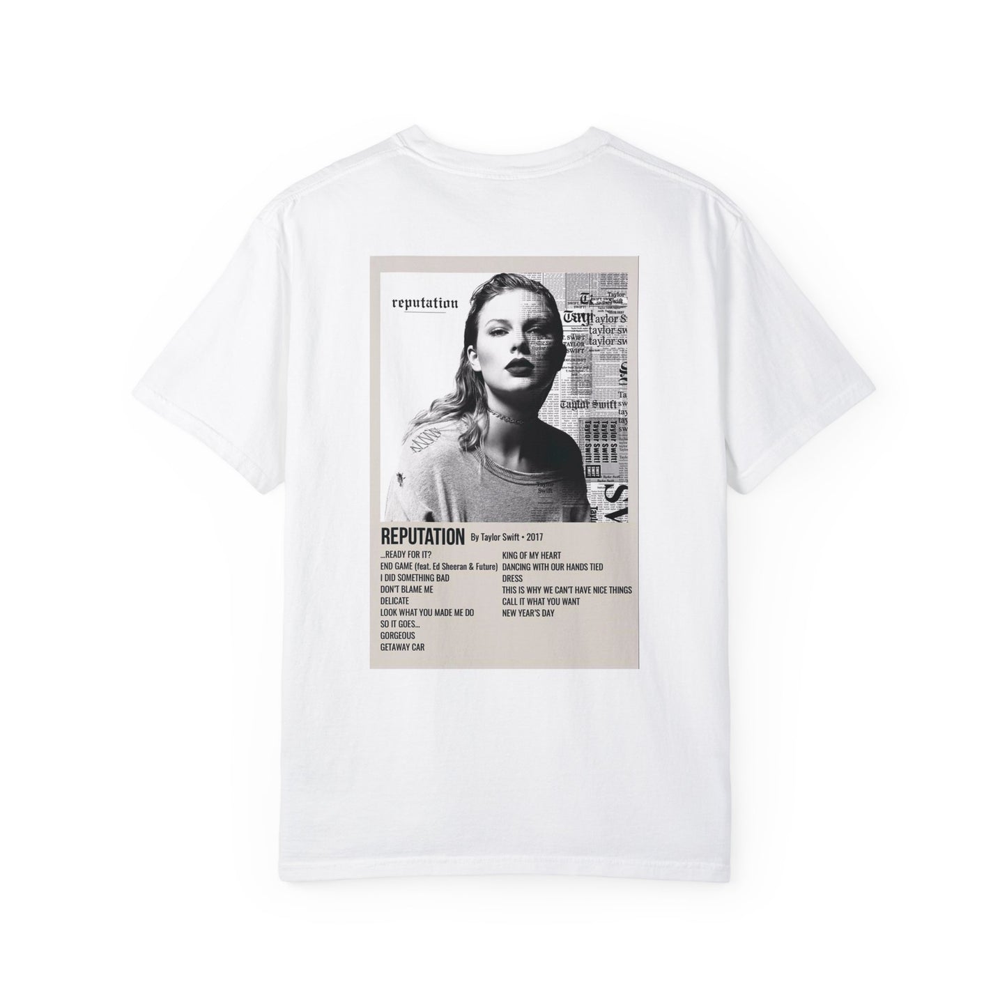 Reputation by Taylor Swift - 2017 Unisex Garment-Dyed T-shirt