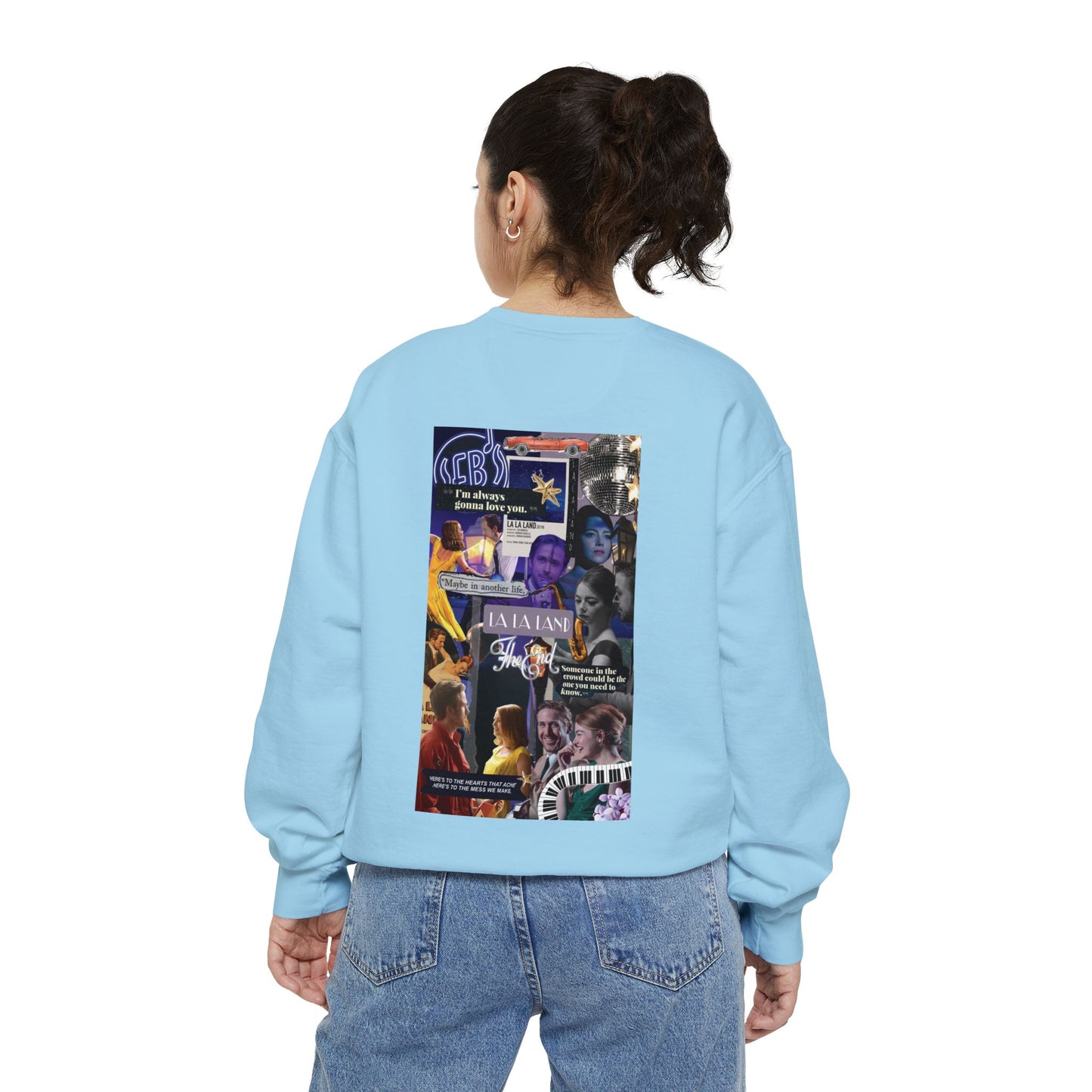 La La Land Unisex Garment-Dyed Sweatshirt