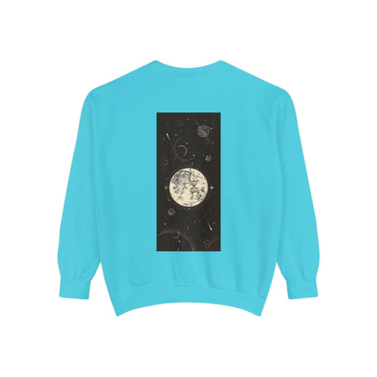 The Moon [1st Edition] Unisex Garment-Dyed Sweatshirt