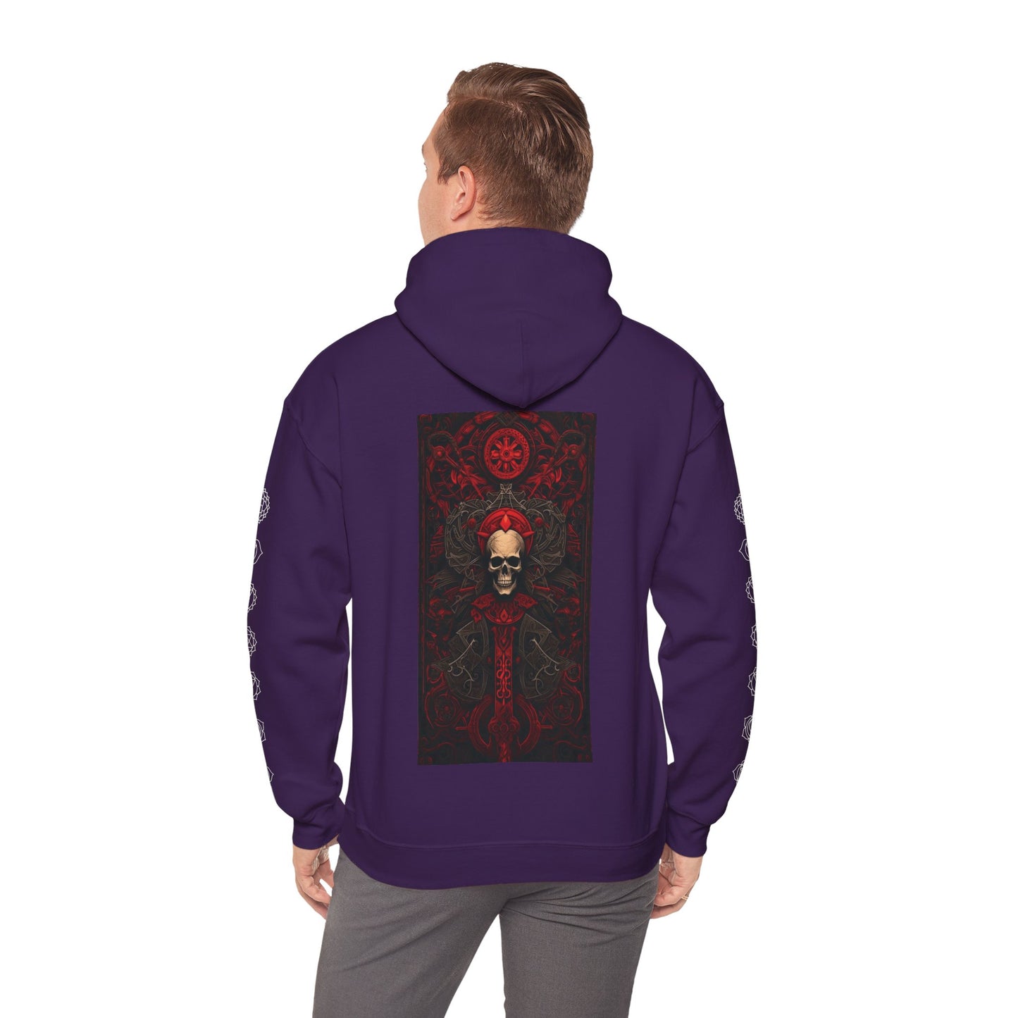 Red Gate Lock Unisex Heavy Blend™ Hooded Sweatshirt