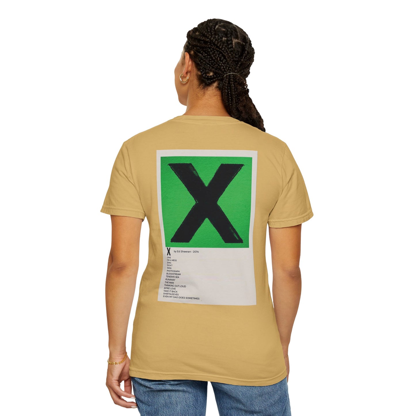 X by Ed Sheeran - 2014 Unisex Garment-Dyed T-shirt