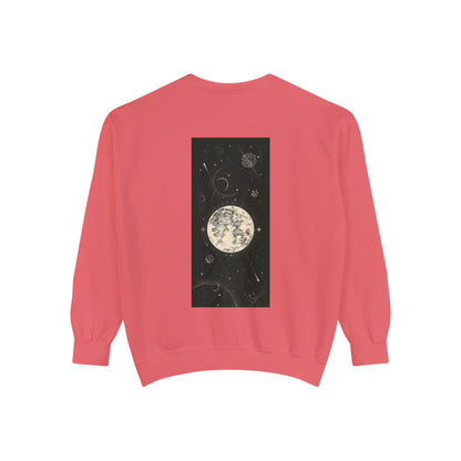 The Moon [1st Edition] Unisex Garment-Dyed Sweatshirt