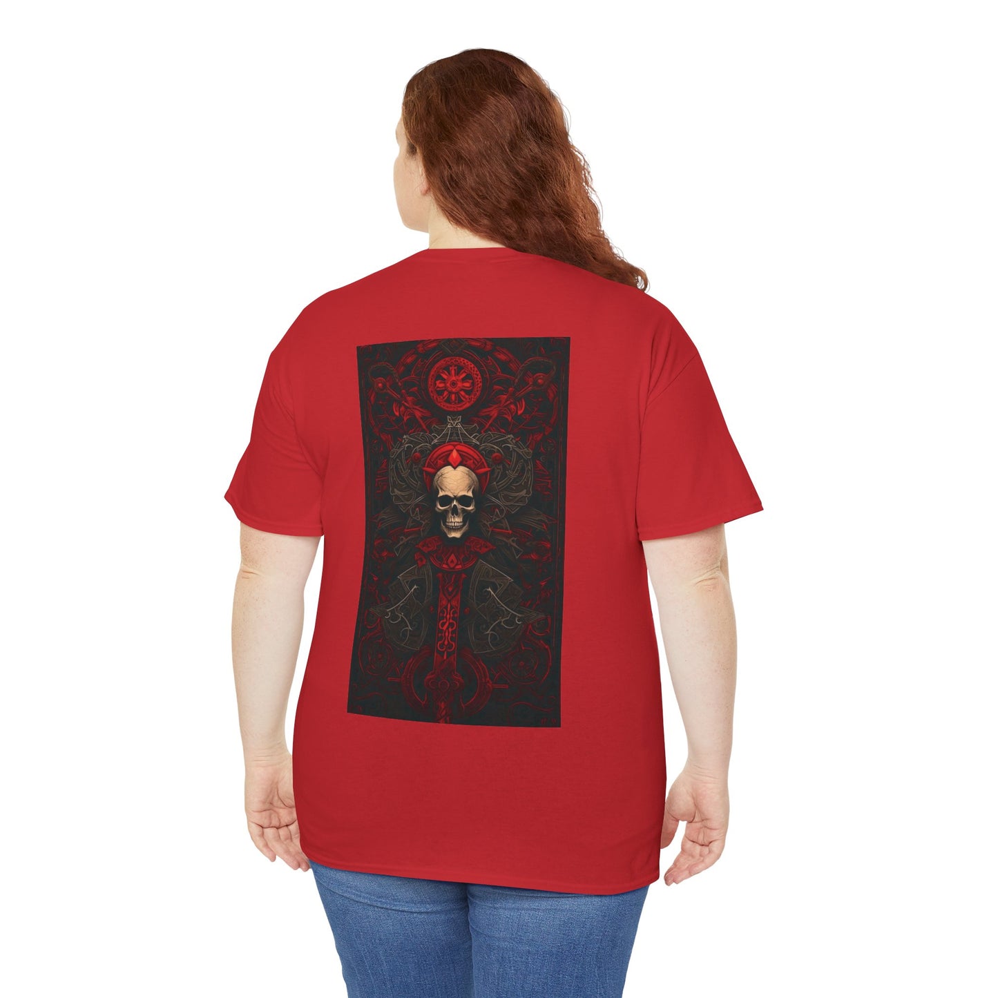 Red Gate Lock Unisex Heavy Cotton Tee