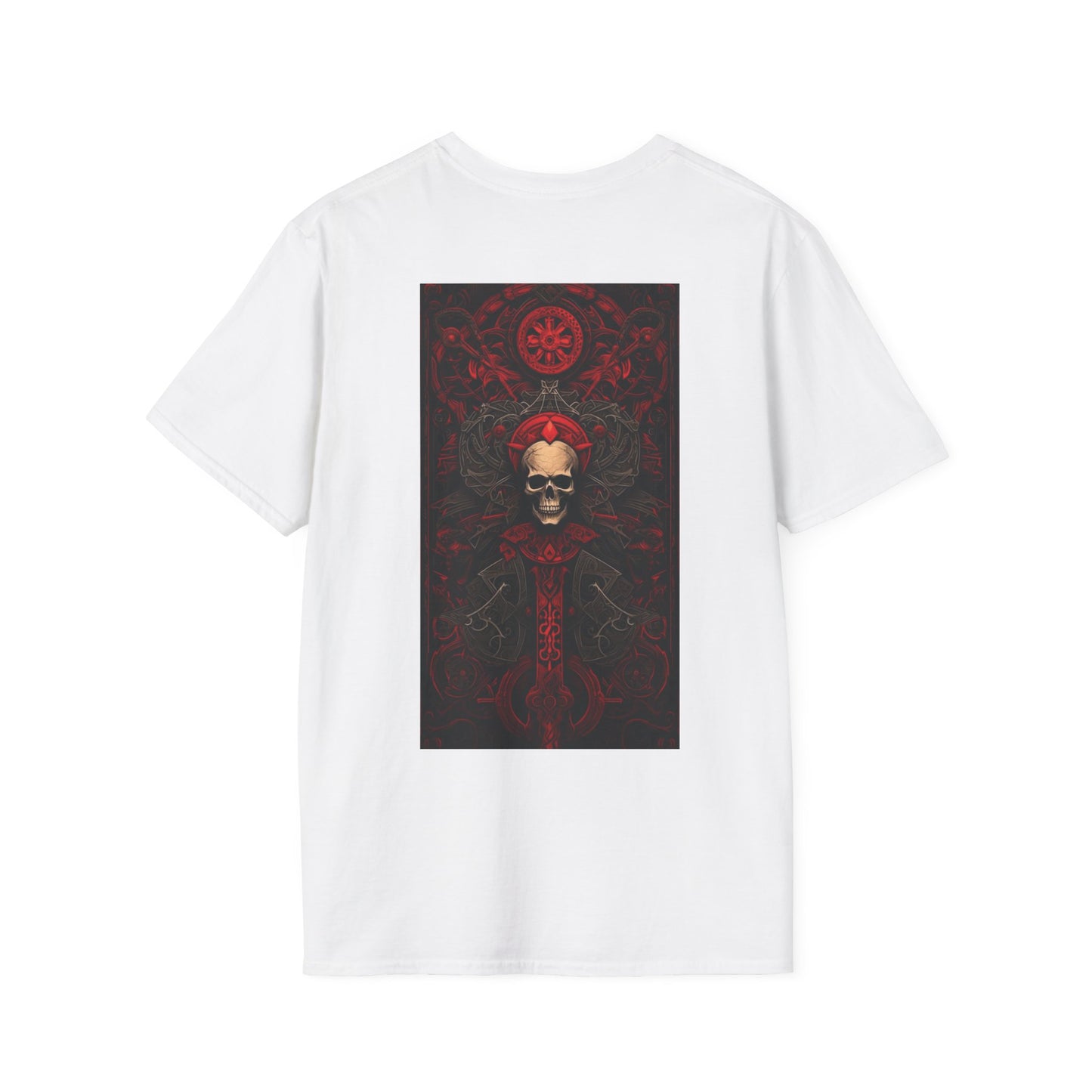 Red Gate Lock Unisex Softstyle T-Shirt