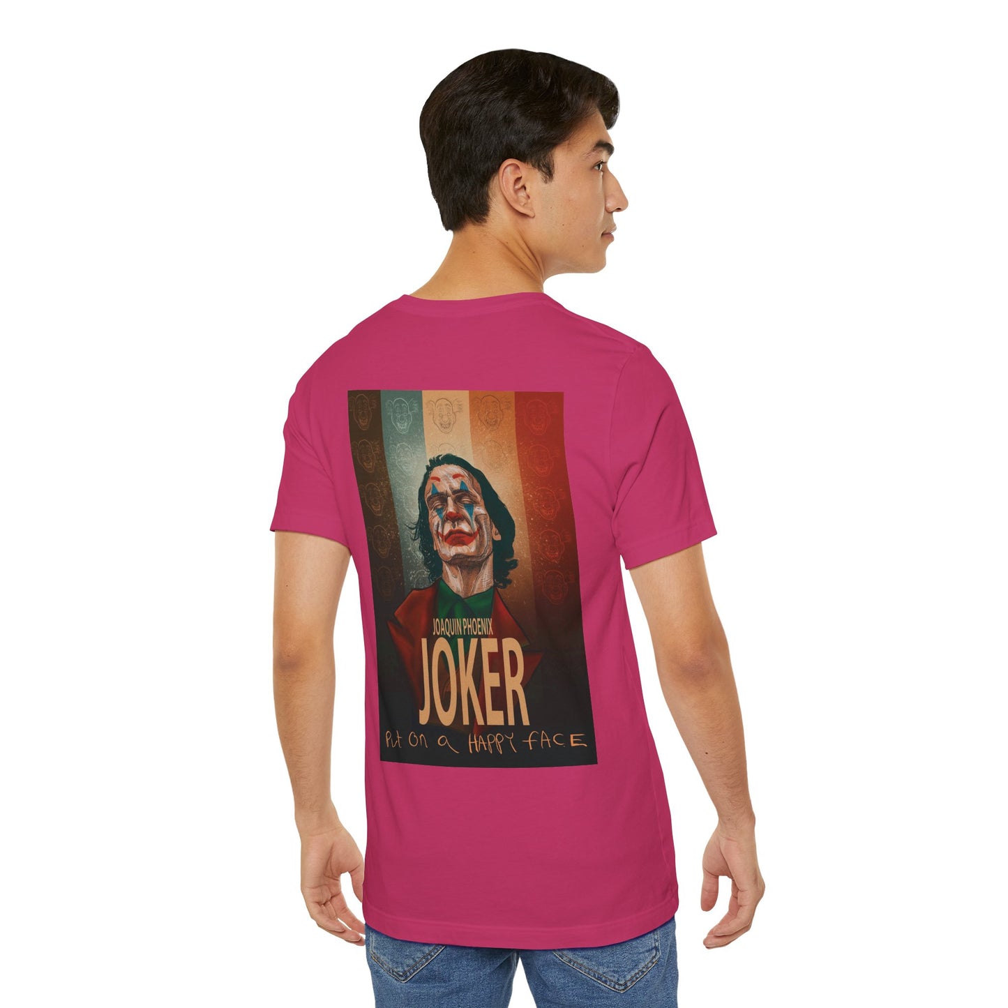 Joker Joaquin Phoenix Unisex Jersey Short Sleeve Tee