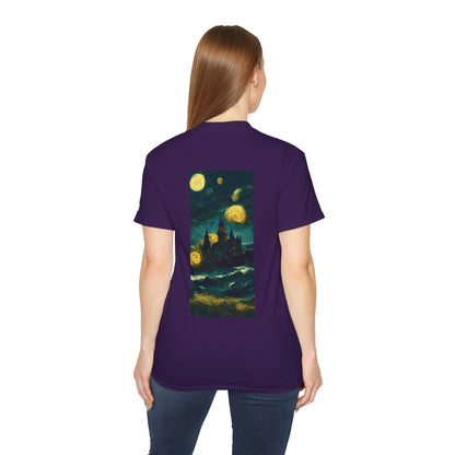 Starry Night Hogwarts Unisex Ultra Cotton Tee