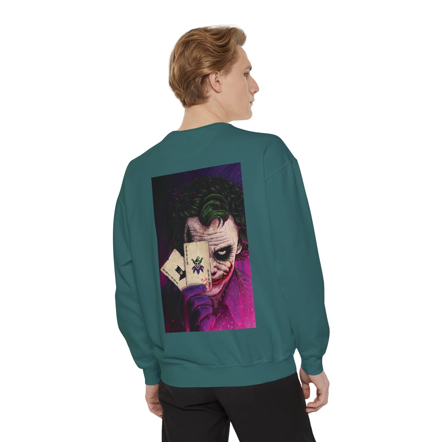 Joker Heath Ledger [2nd Edition] Unisex Garment-Dyed Sweatshirt