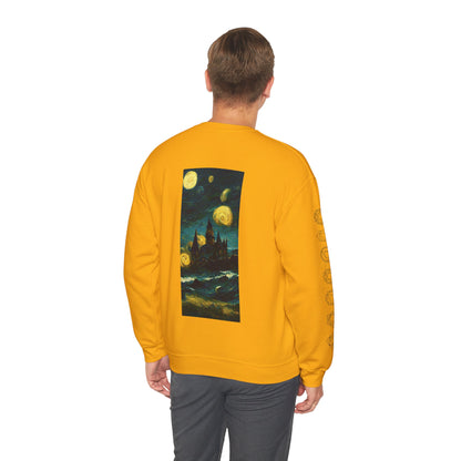 Starry Night Hogwarts Unisex Heavy Blend™ Crewneck Sweatshirt