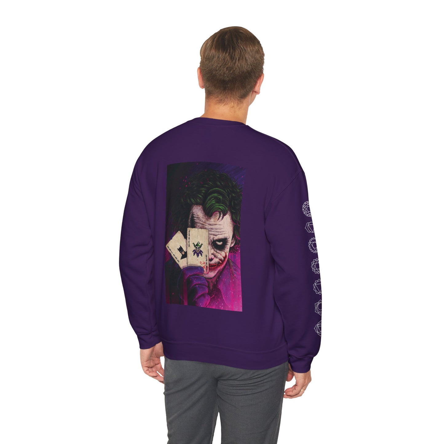 Joker Heath Ledger [2nd Edition] Unisex Heavy Blend™ Crewneck Sweatshirt