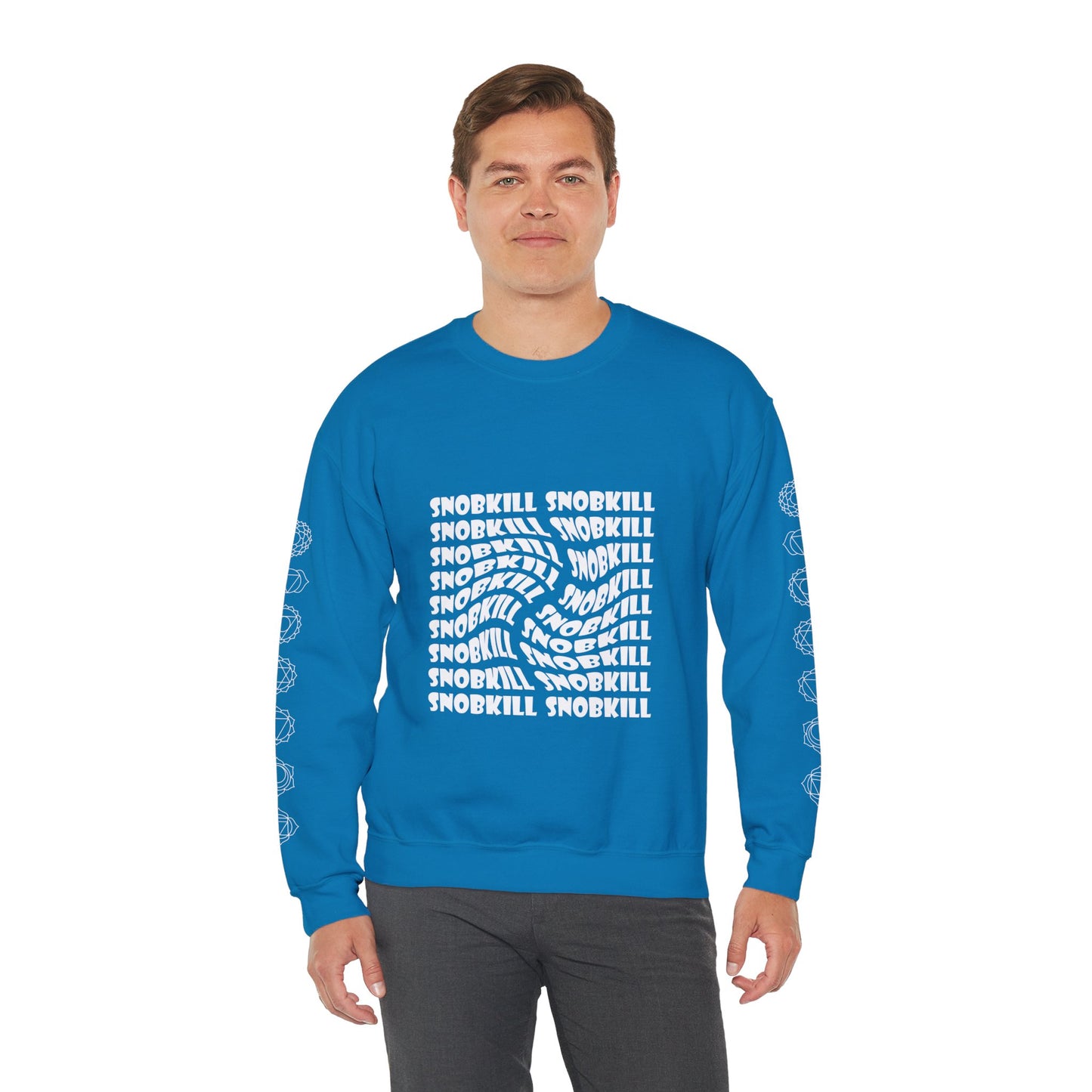 Red Gate Lock Unisex Heavy Blend™ Crewneck Sweatshirt