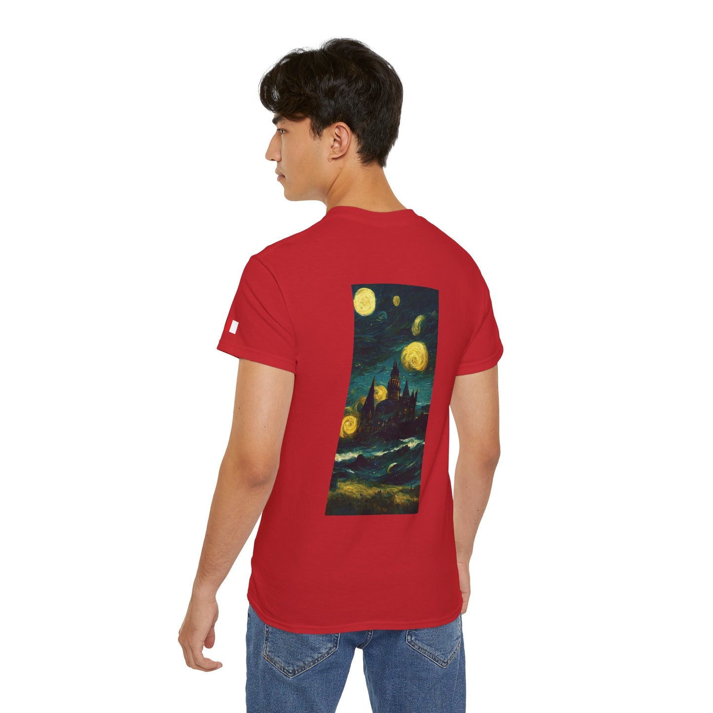 Starry Night Hogwarts Unisex Ultra Cotton Tee