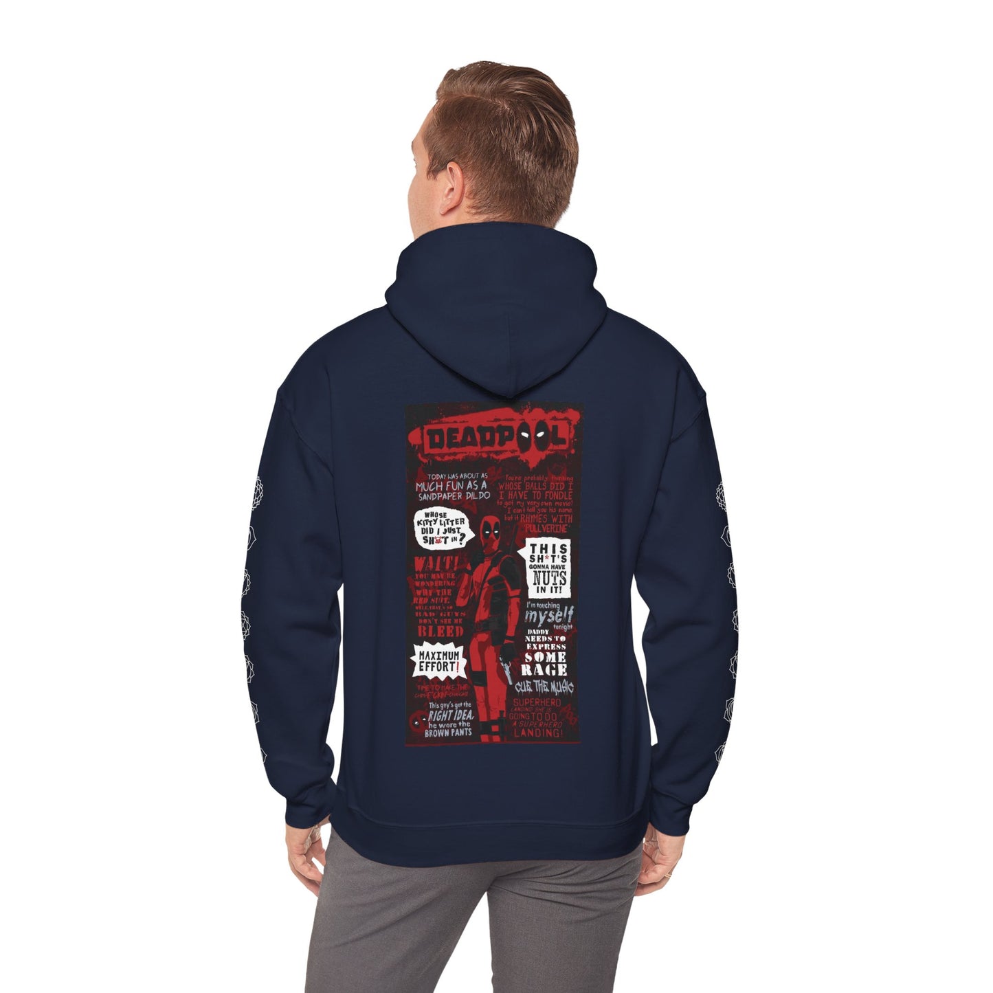 Deadpool [1st Edition] Unisex Heavy Blend™ Hooded Sweatshirt