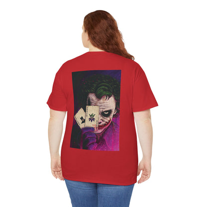 Joker Heath Ledger [2nd Edition] Unisex Heavy Cotton Tee