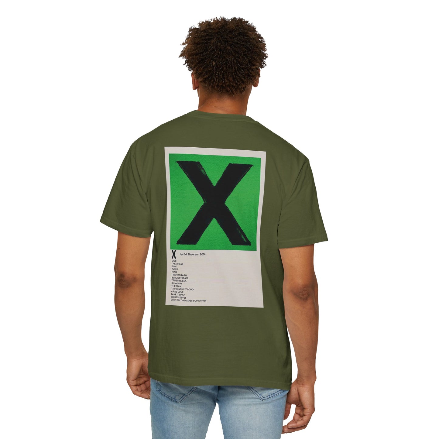 X by Ed Sheeran - 2014 Unisex Garment-Dyed T-shirt