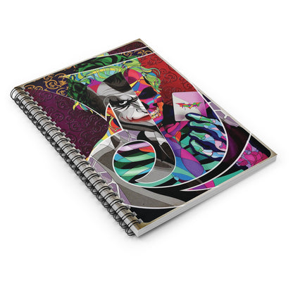 Joker Heath Ledger [1st Edition] Spiral Notebook - Ruled Line