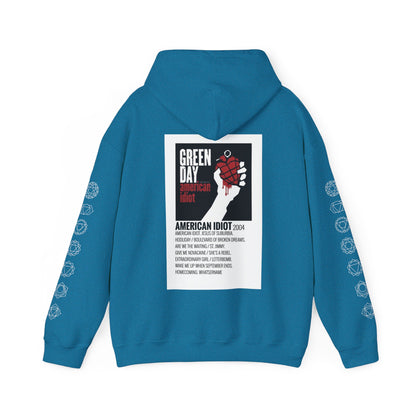 American Idiot by Green Day - 2004 Unisex Heavy Blend™ Hooded Sweatshirt