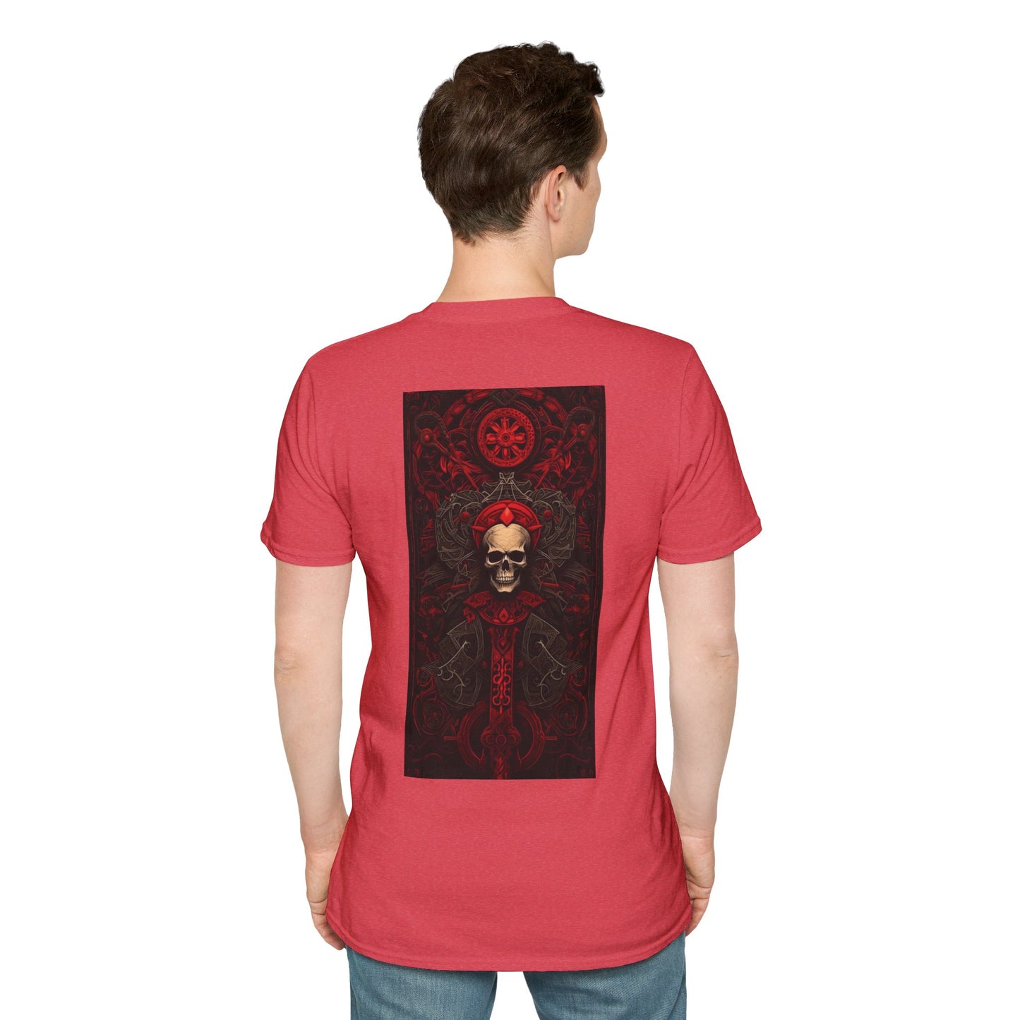 Red Gate Lock Unisex Softstyle T-Shirt