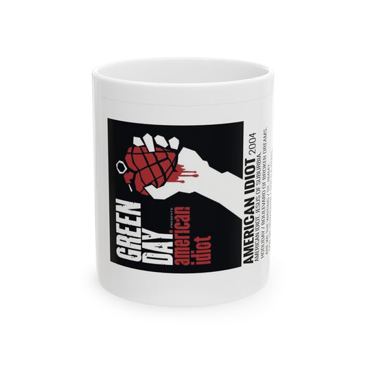 American Idiot by Green Day - 2004 Ceramic Mug, 11oz