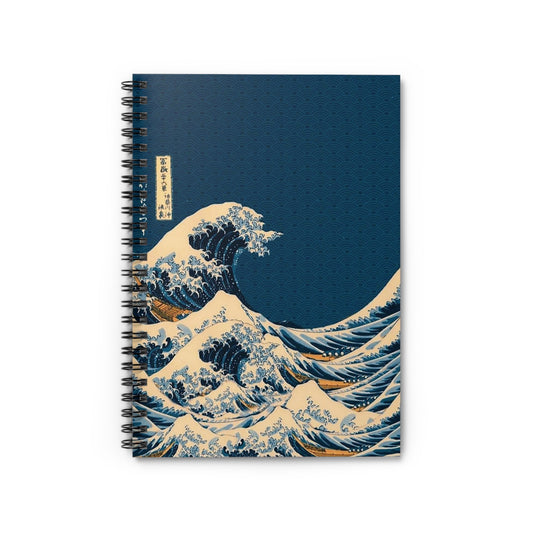 Waves [3rd Edition] Spiral Notebook - Ruled Line