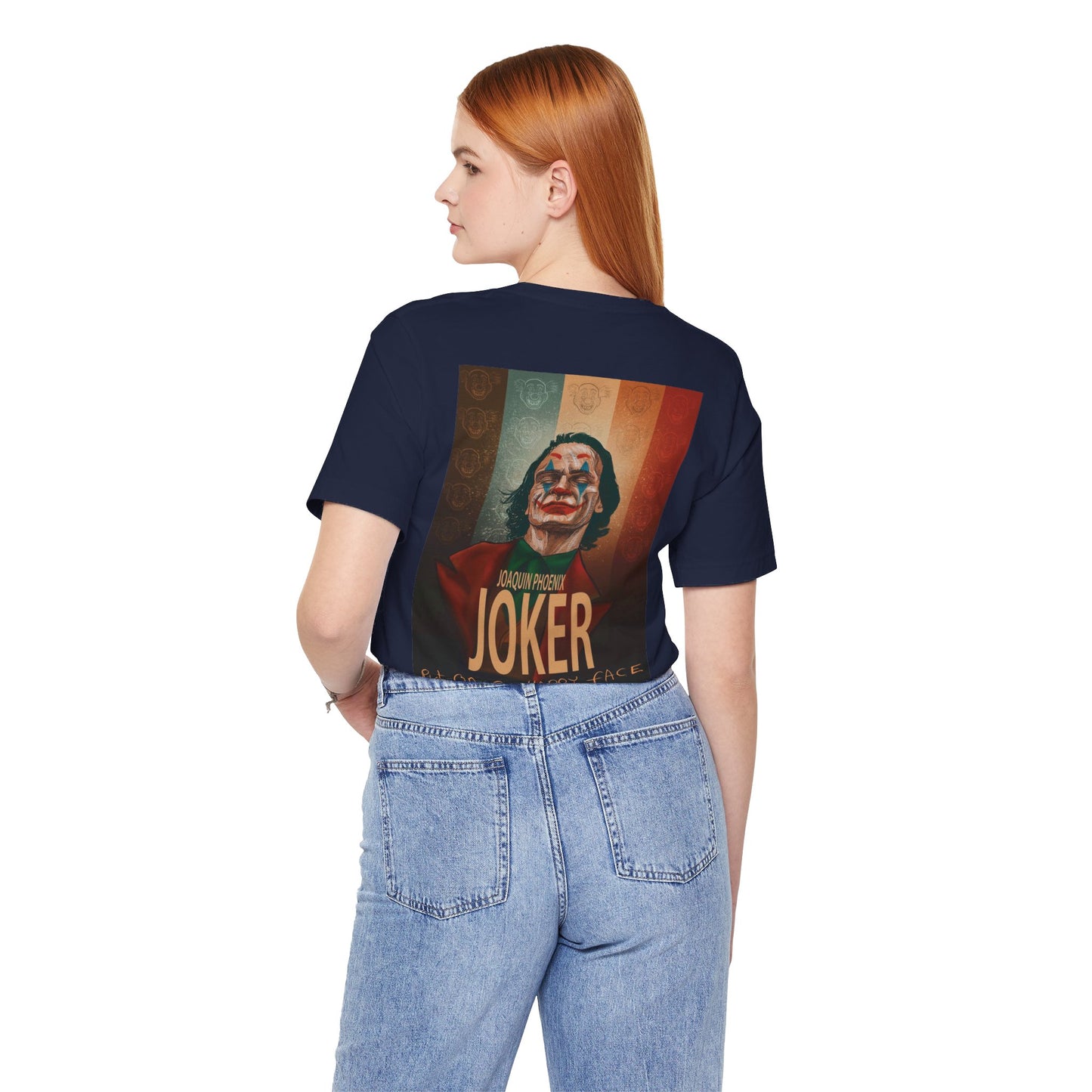 Joker Joaquin Phoenix Unisex Jersey Short Sleeve Tee