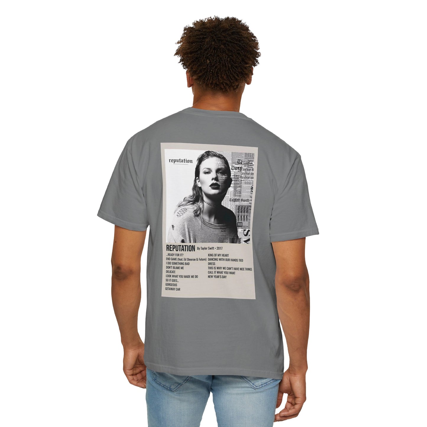 Reputation by Taylor Swift - 2017 Unisex Garment-Dyed T-shirt