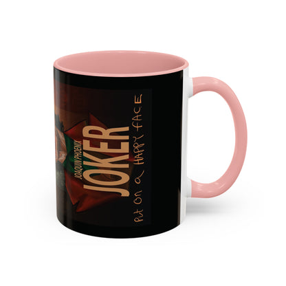 Joker Joaquin Phoenix Accent Coffee Mug, 11oz