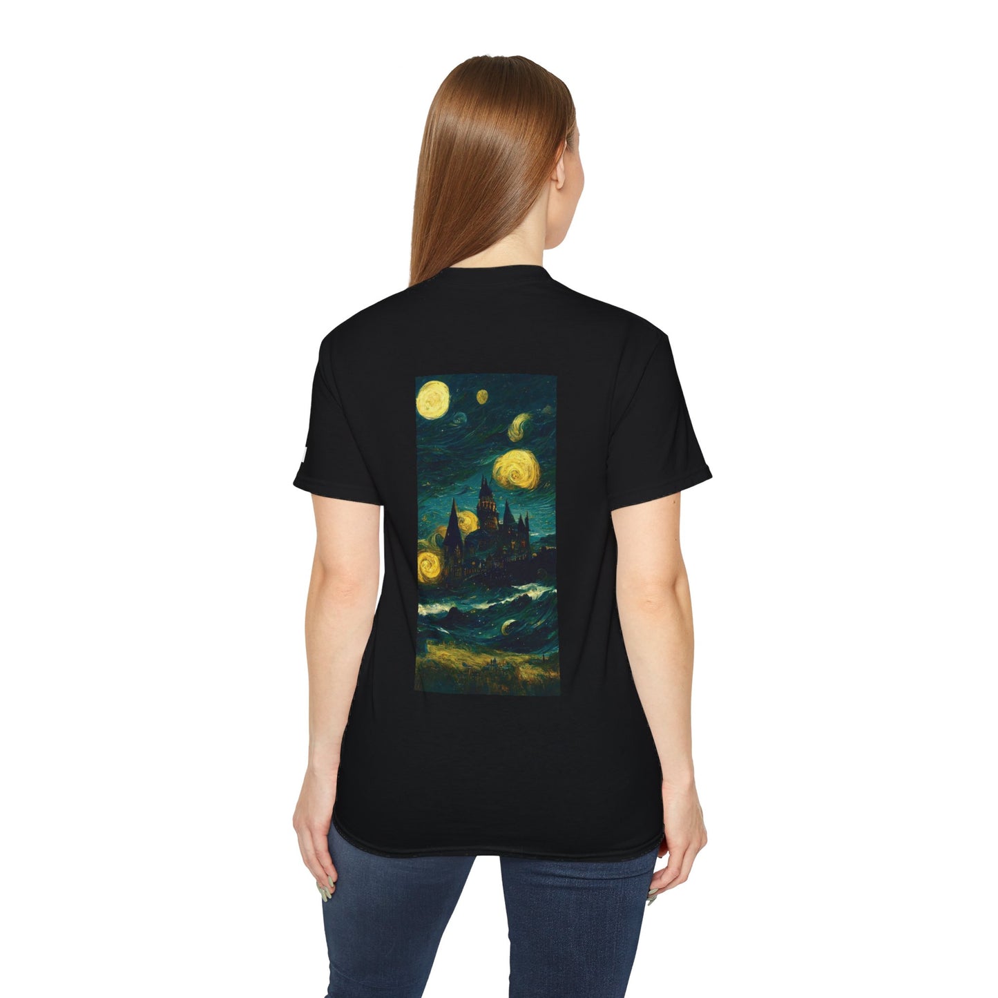 Starry Night Hogwarts Unisex Ultra Cotton Tee