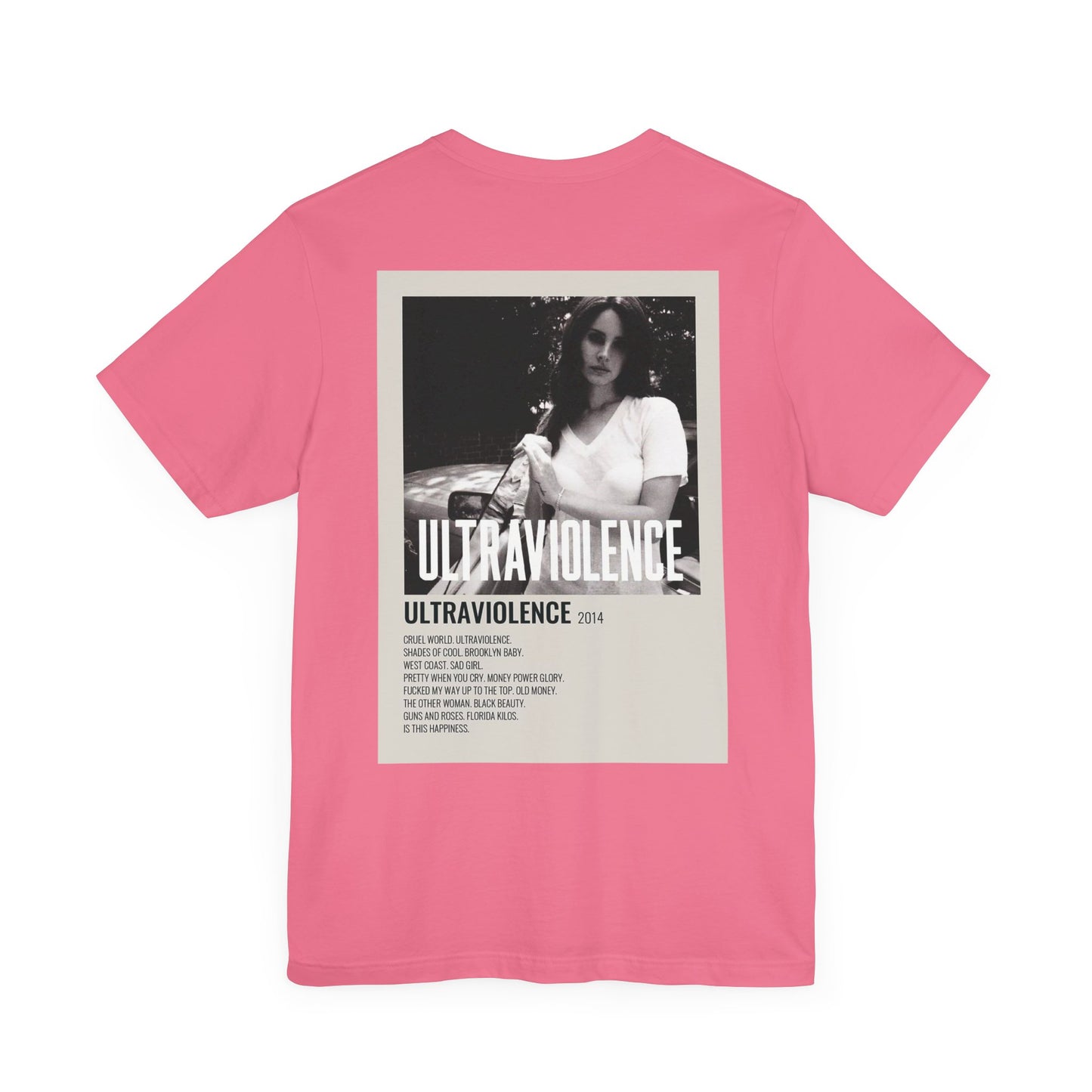 Ultraviolence by Lana Del Rey - 2014 Unisex Jersey Short Sleeve Tee