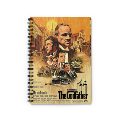 The Godfather Spiral Notebook - Ruled Line