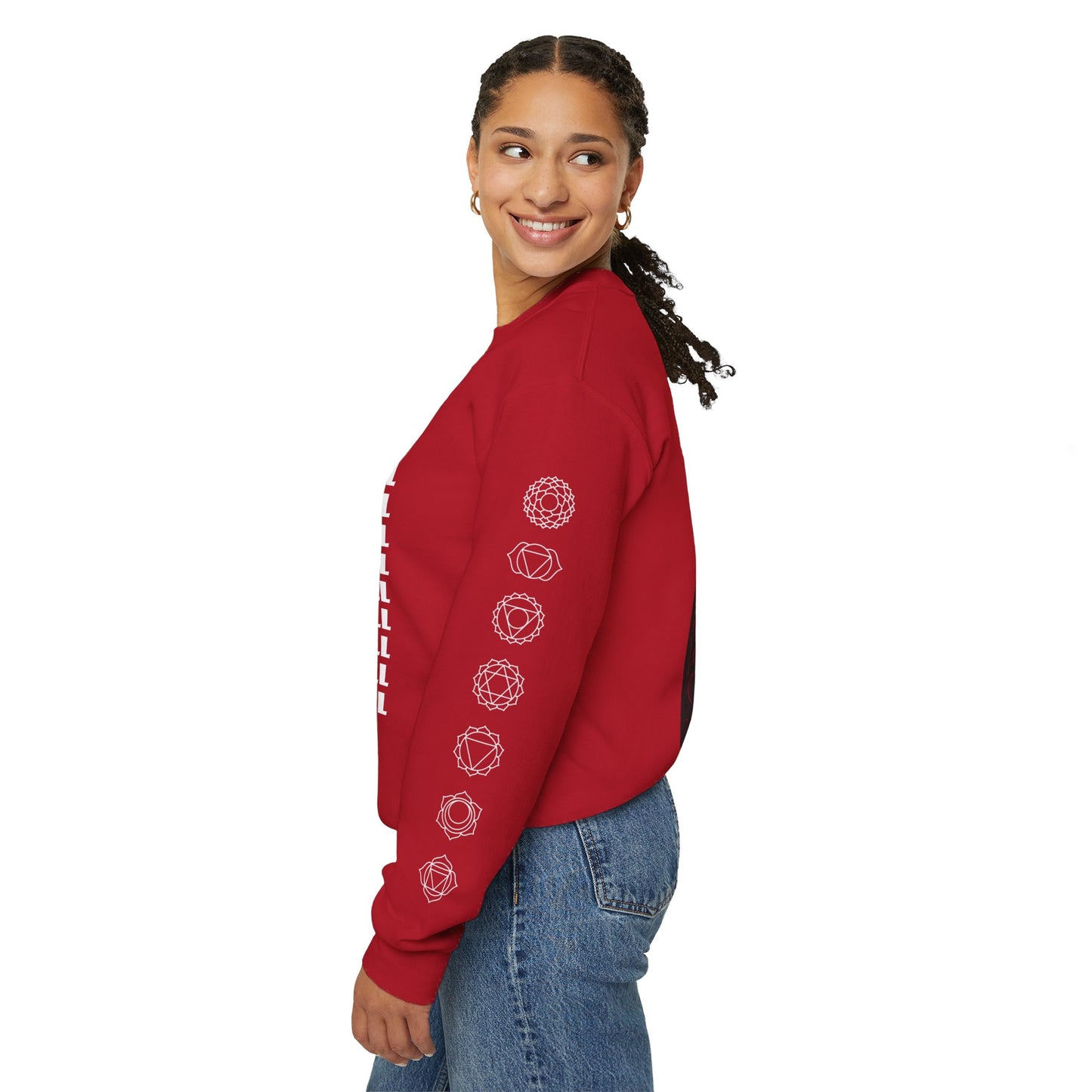 Red Gate Lock Unisex Heavy Blend™ Crewneck Sweatshirt