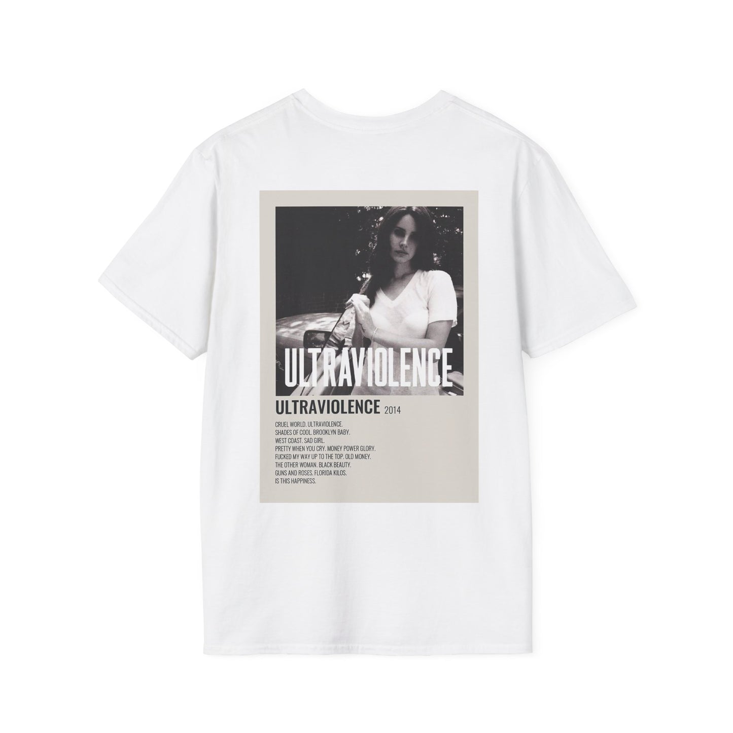 Ultraviolence by Lana Del Rey - 2014 Unisex Softstyle T-Shirt