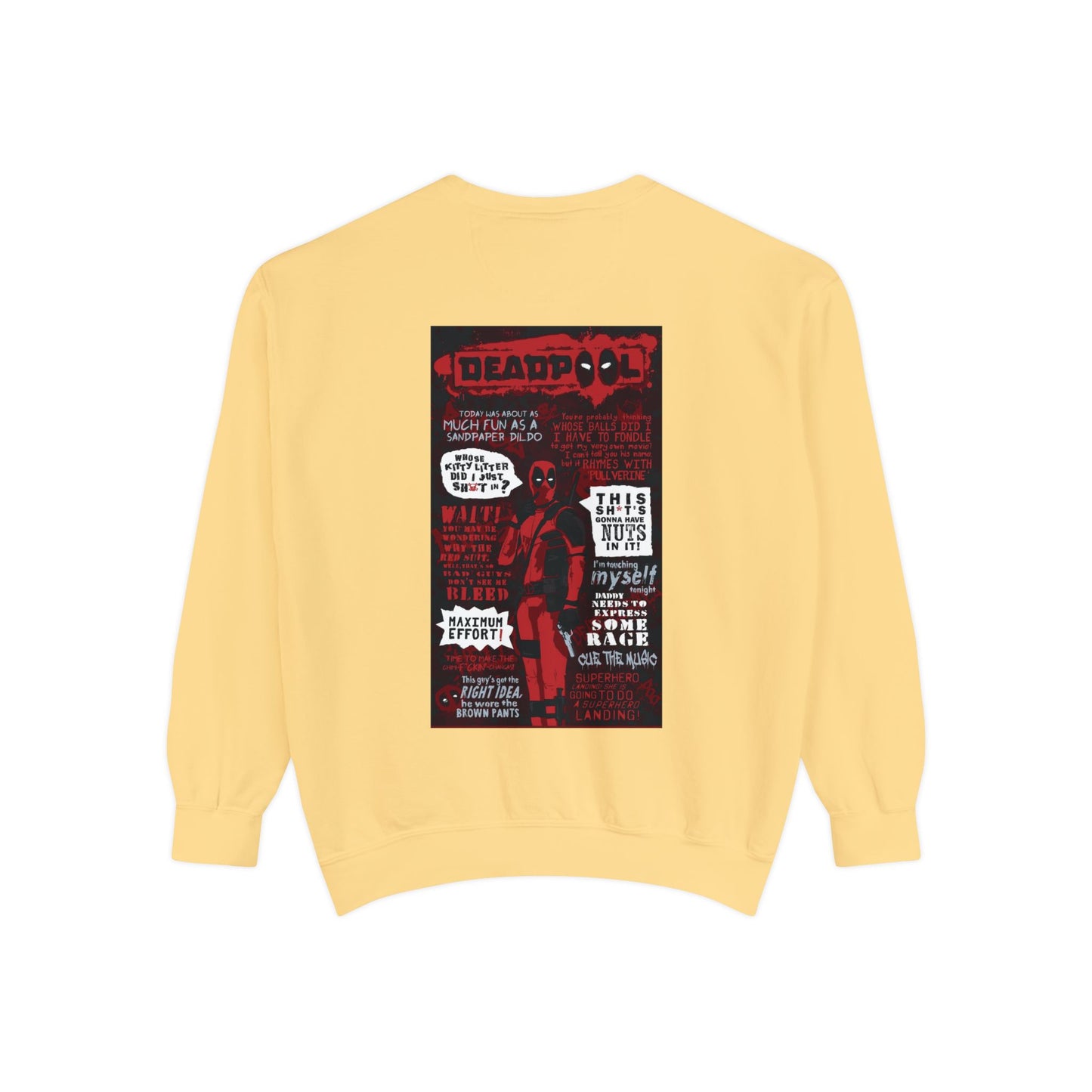 Deadpool [1st Edition] Unisex Garment-Dyed Sweatshirt