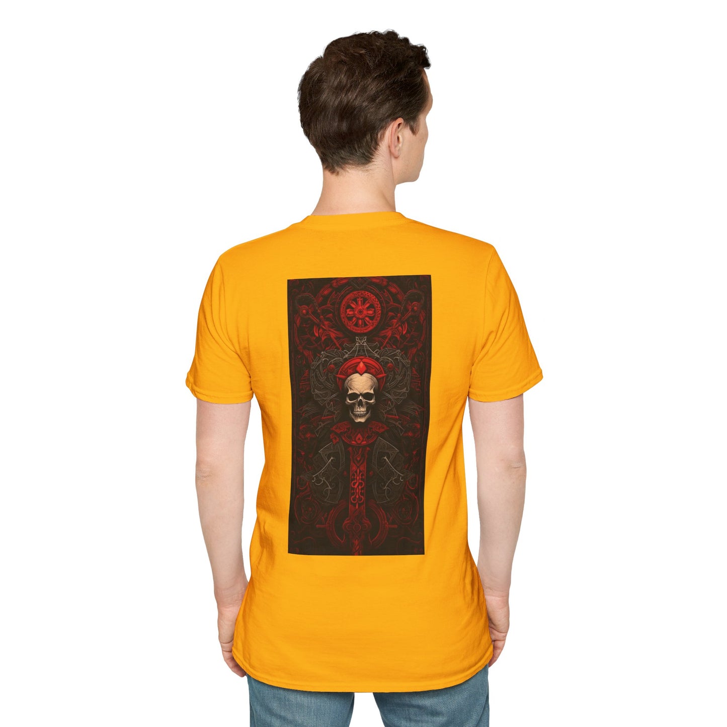 Red Gate Lock Unisex Softstyle T-Shirt