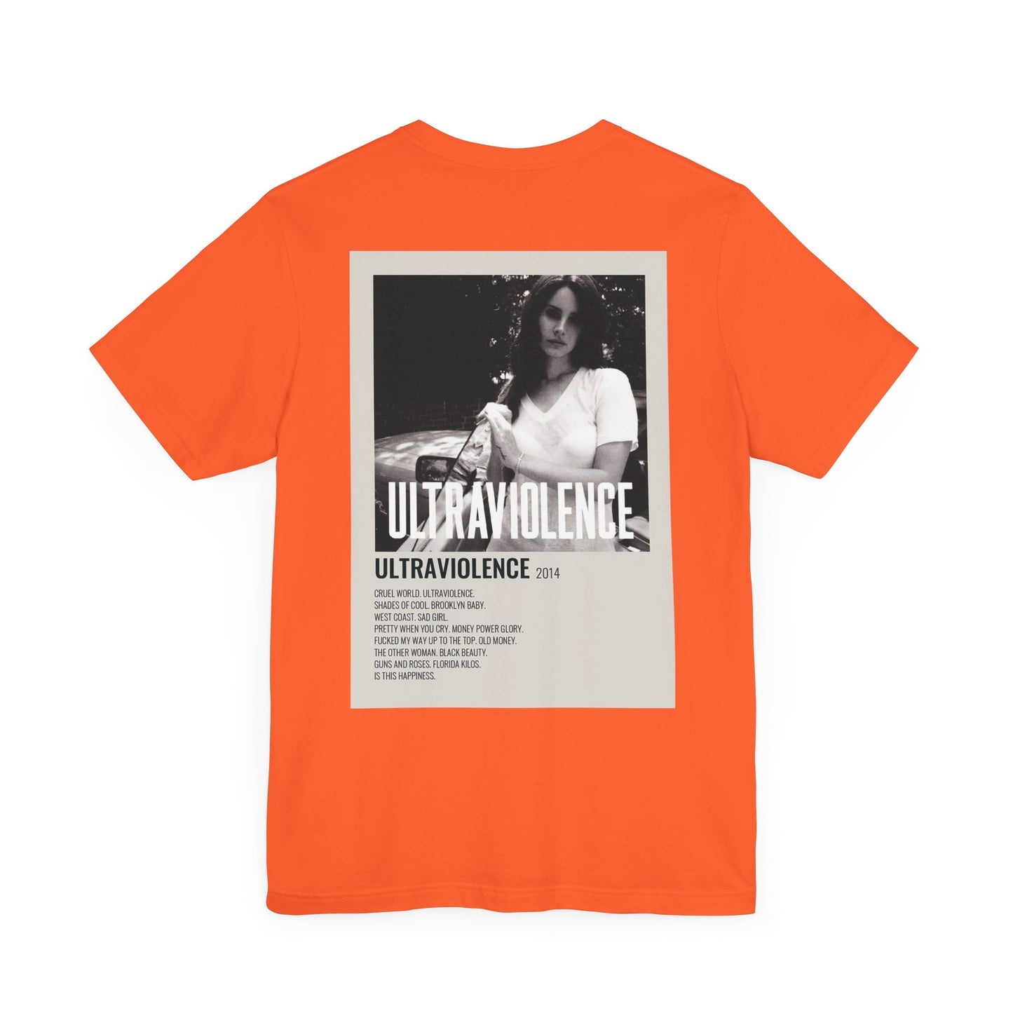 Ultraviolence by Lana Del Rey - 2014 Unisex Jersey Short Sleeve Tee