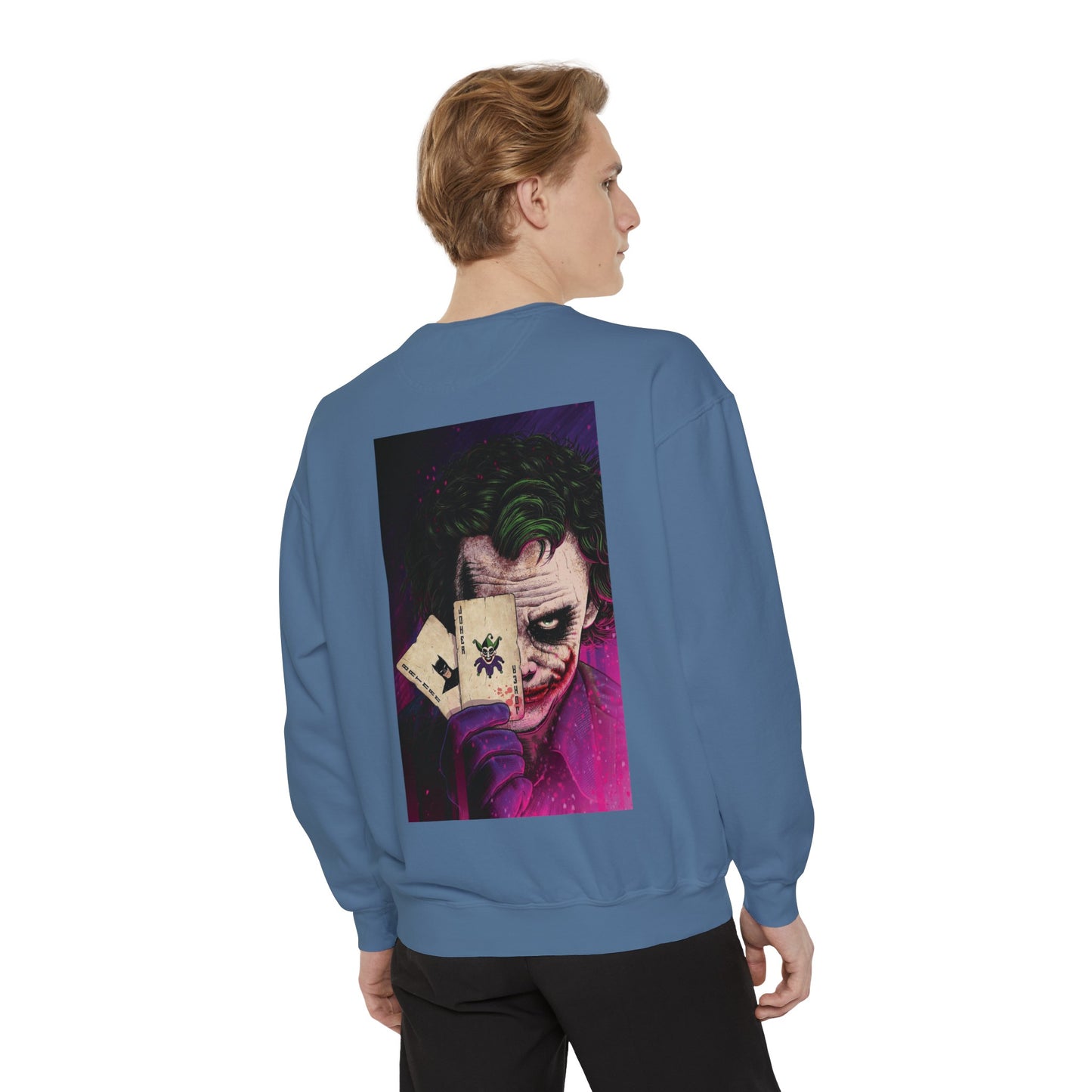 Joker Heath Ledger [2nd Edition] Unisex Garment-Dyed Sweatshirt