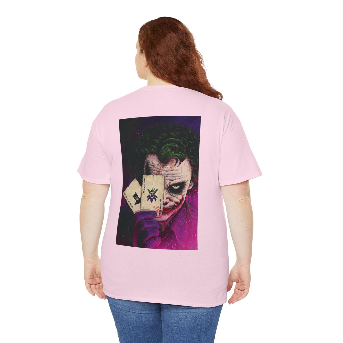 Joker Heath Ledger [2nd Edition] Unisex Heavy Cotton Tee