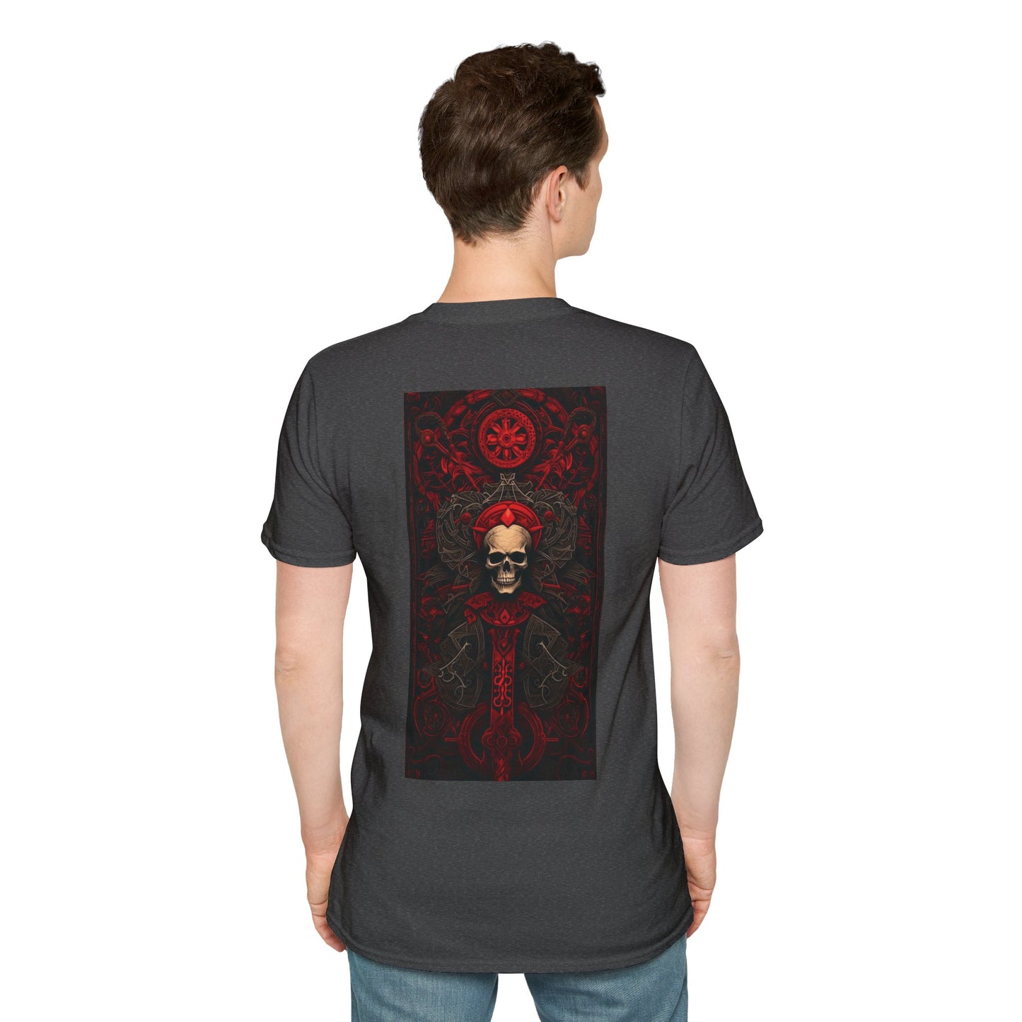 Red Gate Lock Unisex Softstyle T-Shirt