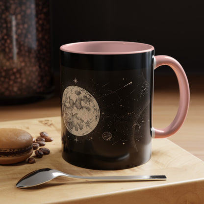 The Moon [1st Edition] Accent Coffee Mug, 11oz