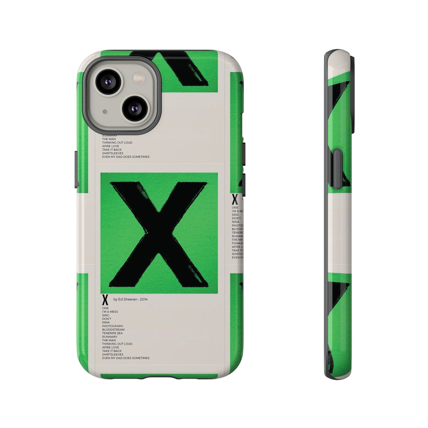 X by Ed Sheeran - 2014 Tough Cases