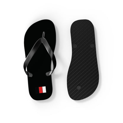 SNOBkill Unisex Flip Flops [Black Edition]