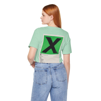 X by Ed Sheeran - 2014 Unisex Jersey Short Sleeve Tee